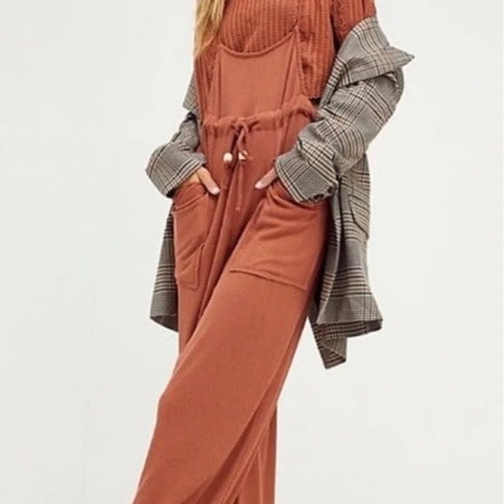 Free people Dylan jumpsuit set embroidered